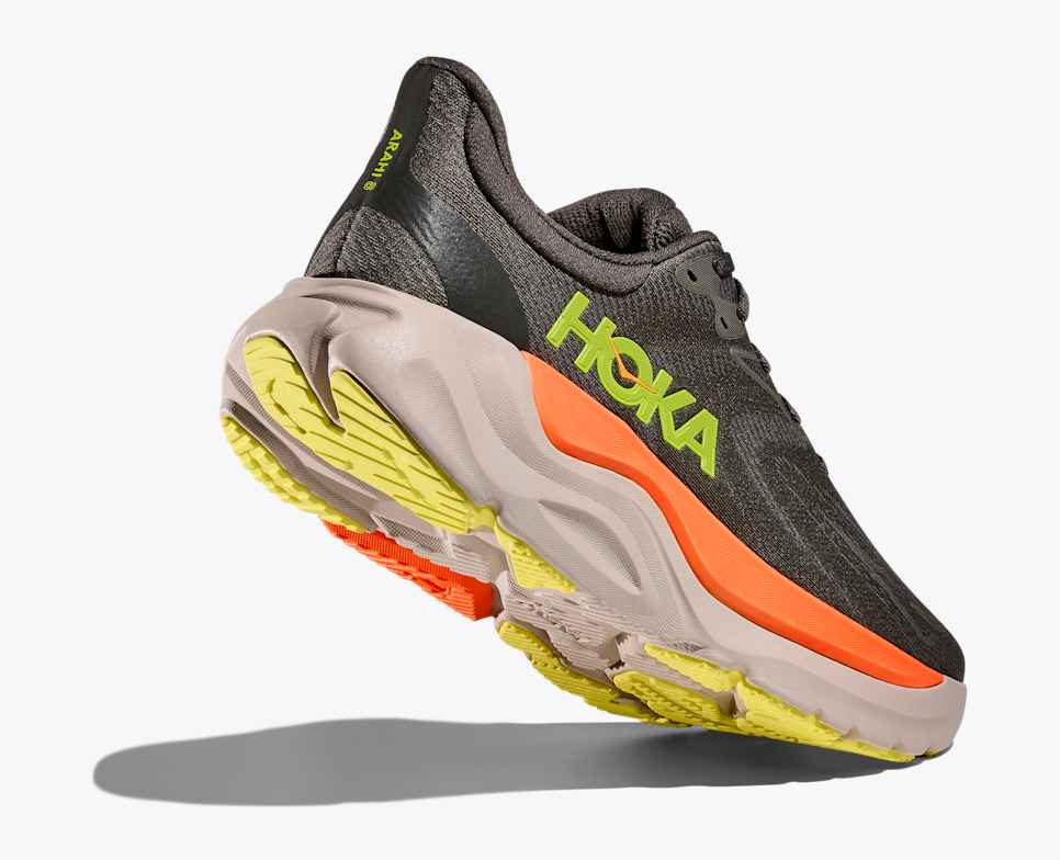 HOKA Men Arahi 8 - Asphalt / Gravel