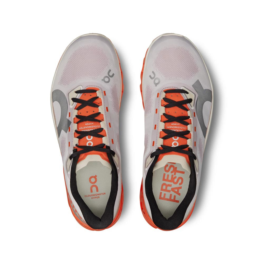 On Running Men Cloudmonster Hyper - Mauve / Flame – Running Lab