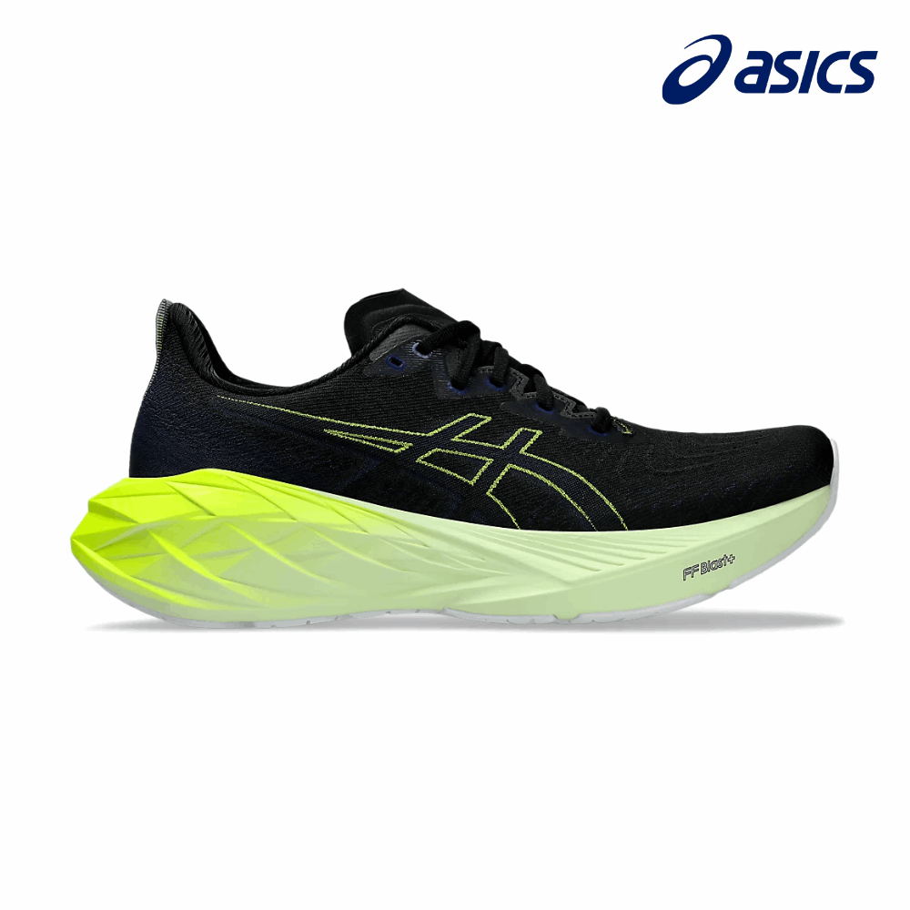 ASICS Men Novablast 4 - Black / Blue Expanse 2E