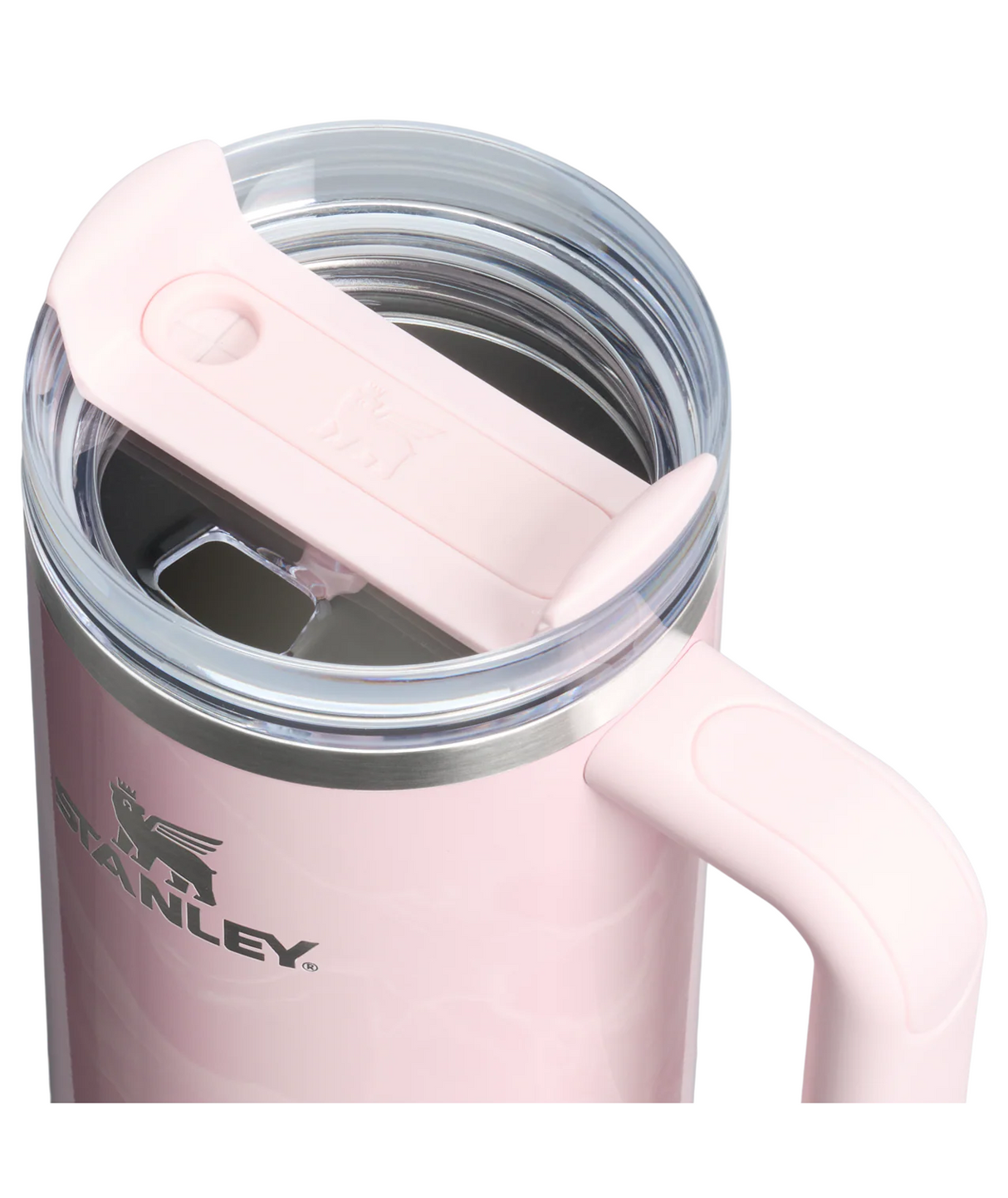 Stanley Quencher 2.0 Flowstate Tumbler 30Oz - Pink Amethyst Calacatta