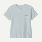 Patagonia Women P-6 Logo Responsibili-Tee - White