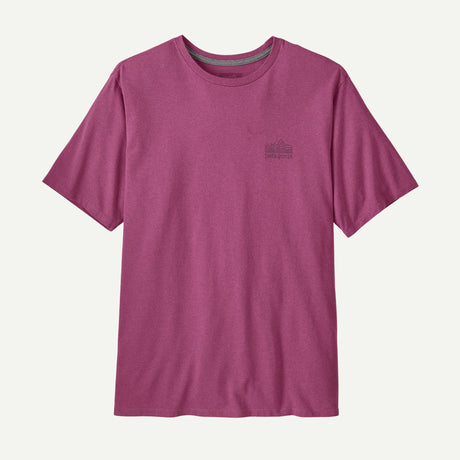 Patagonia Men Strataspire Responsibili-Tee - Faded Magenta