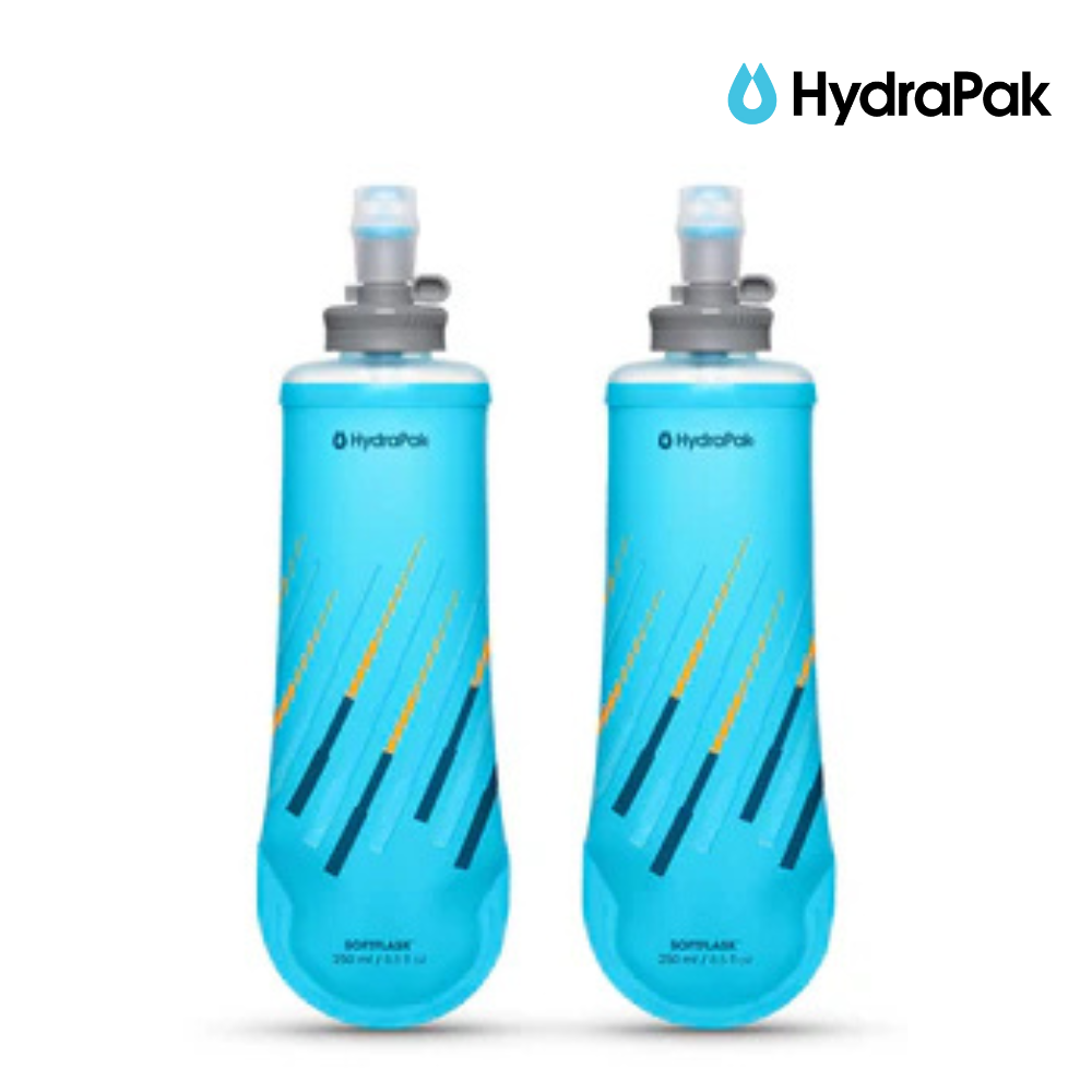 HydraPak Softflask 250ML - 2- Pack Malibu Blue