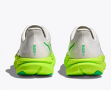 HOKA Men Mach 6 - White / Neon Lime