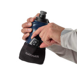 Nathan Sports Quick Squeeze Lite 18oz/532ml Handheld - Black / Marine Blue