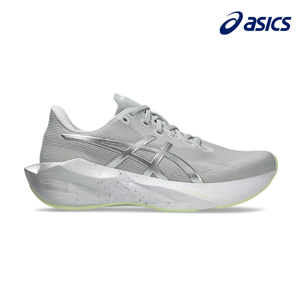 Asics Men Novablast 6 - Platinum Platinum / Glow Green