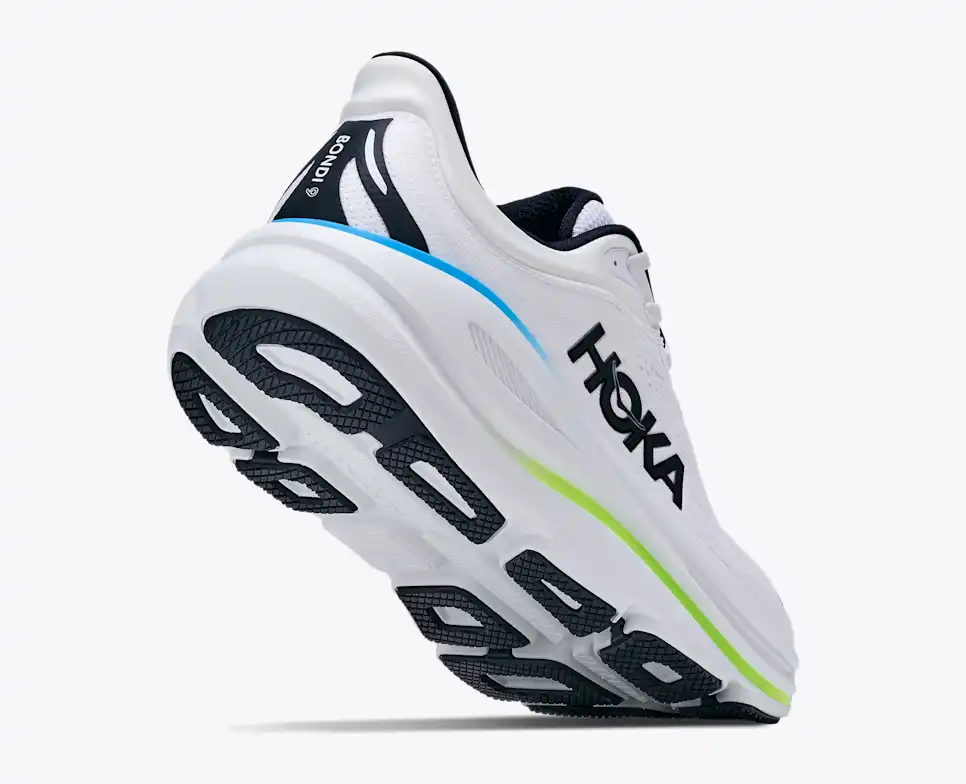 HOKA Women Bondi 9 Wide - Frost / Black