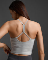 2XU Women Flex Crop Tank - Harbor Mist / Harbor Mist