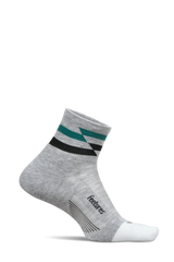 Feetures Active Elite Max Cushion Quarter - Gray Track