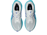 ASICS Men Novablast 6 - White / Energy Aqua