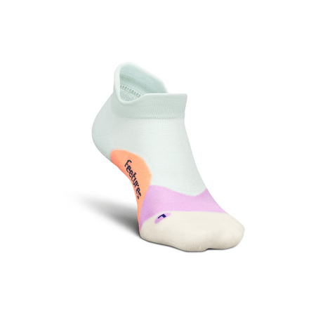 Feetures Active Elite Light Cushion No Show Tab - Crisp Mint