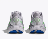 HOKA Men Clifton 10 - Ash Grey / Neon Green