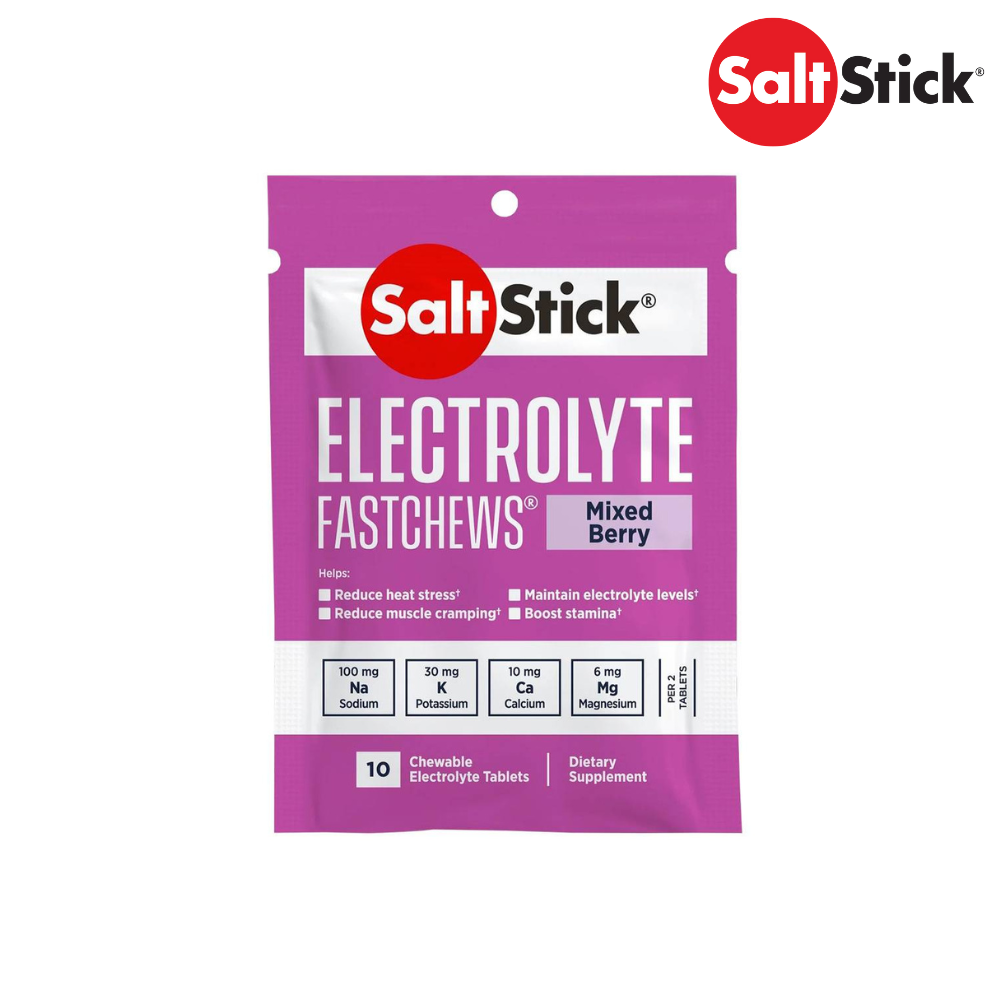 (5 Packs) SaltStick Fastchews Mixed Berry 10ct Packet - Expiry Date: Feb 2025