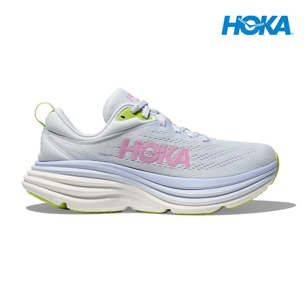 HOKA Women Bondi 8 - Sea Ice / Pink Twilight