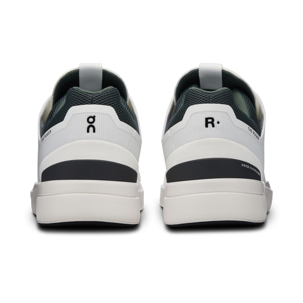 On Men The Roger Spin Sneakers - White / Jungle