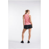 2Xu Women Aero Singlet - Pink Glow / White Reflective