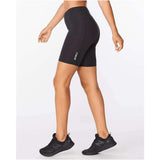 2Xu Women Core Compression Shorts - Black / Silver