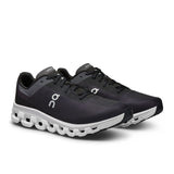 On Women Cloudflow 4 Running Shoes - Black / White