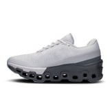 On Women Cloudmonster 2 Running Shoes - Frost / Rock