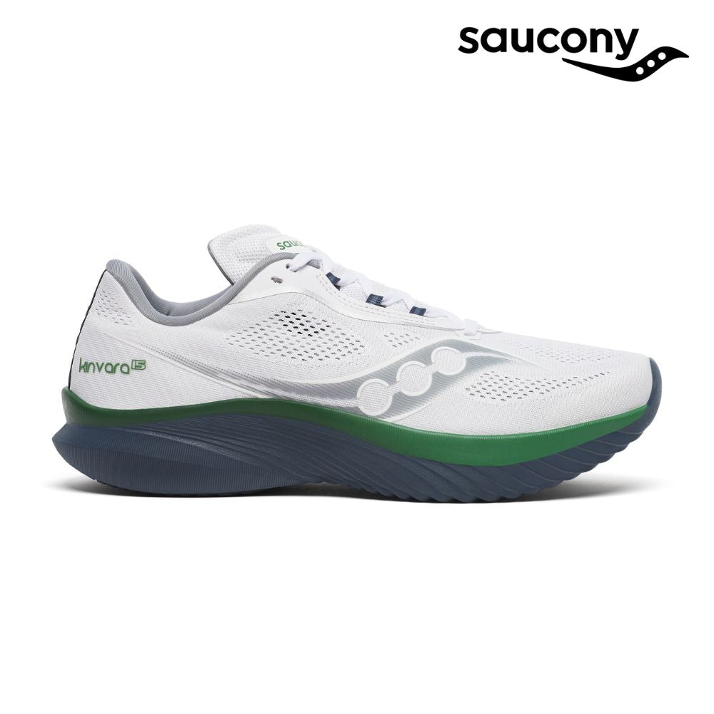 Saucony Men Kinvara 15 - White / Navy