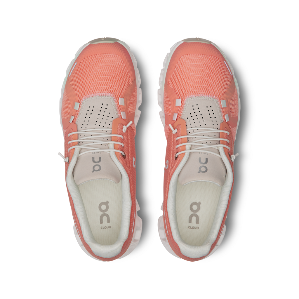 On Women Cloud 5 All-Day Shoes - Flamingo / Pearl