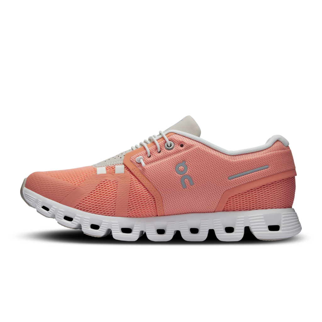 On Women Cloud 5 All-Day Shoes - Flamingo / Pearl