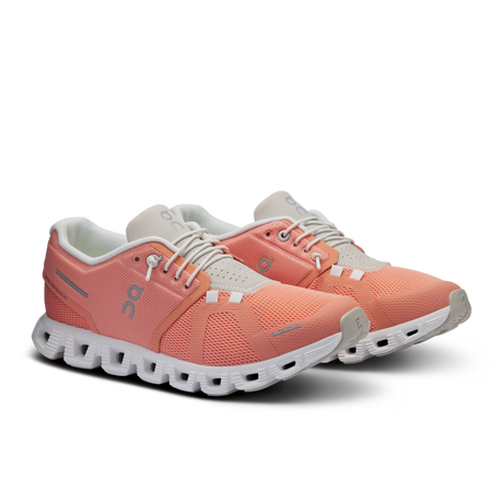 On Women Cloud 5 All-Day Shoes - Flamingo / Pearl