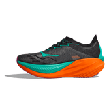 HOKA Men Mach X 2 - Black / Electric Aqua