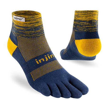 Injinji Trail Midweight Mini-Crew Coolmax - Moonlit