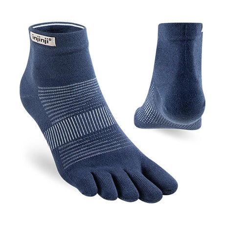 Injinji Run Original Weight Mini-Crew Coolmax - Navy