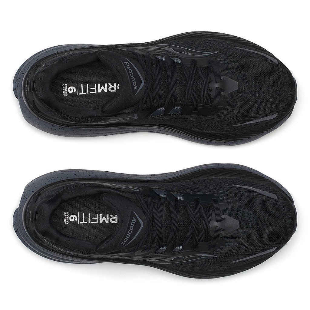 Saucony Men Hurricane 24 - Black / Shadow