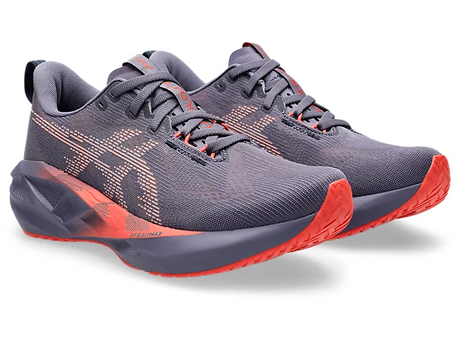 ASICS Women Novablast 5 - Greyish Purple / Coral Reef