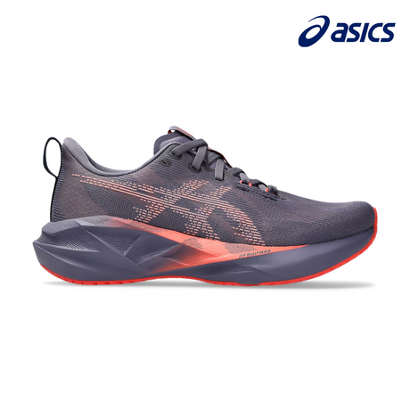 ASICS Women Novablast 5 - Greyish Purple / Coral Reef