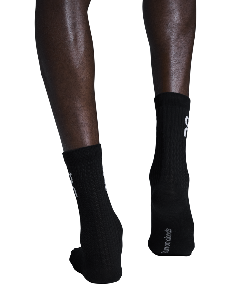 On Unisex Logo Sock High 3-Pack - Black