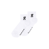 On Unisex Logo Sock Mid 3-Pack - White
