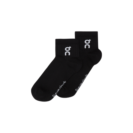 On Unisex Logo Sock Mid 3-Pack - Black