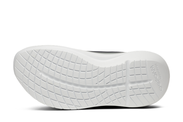 OOFOS Men OOmy Stride - White / Black