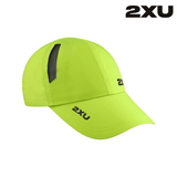2XU Unisex Run Cap - Volt / Black