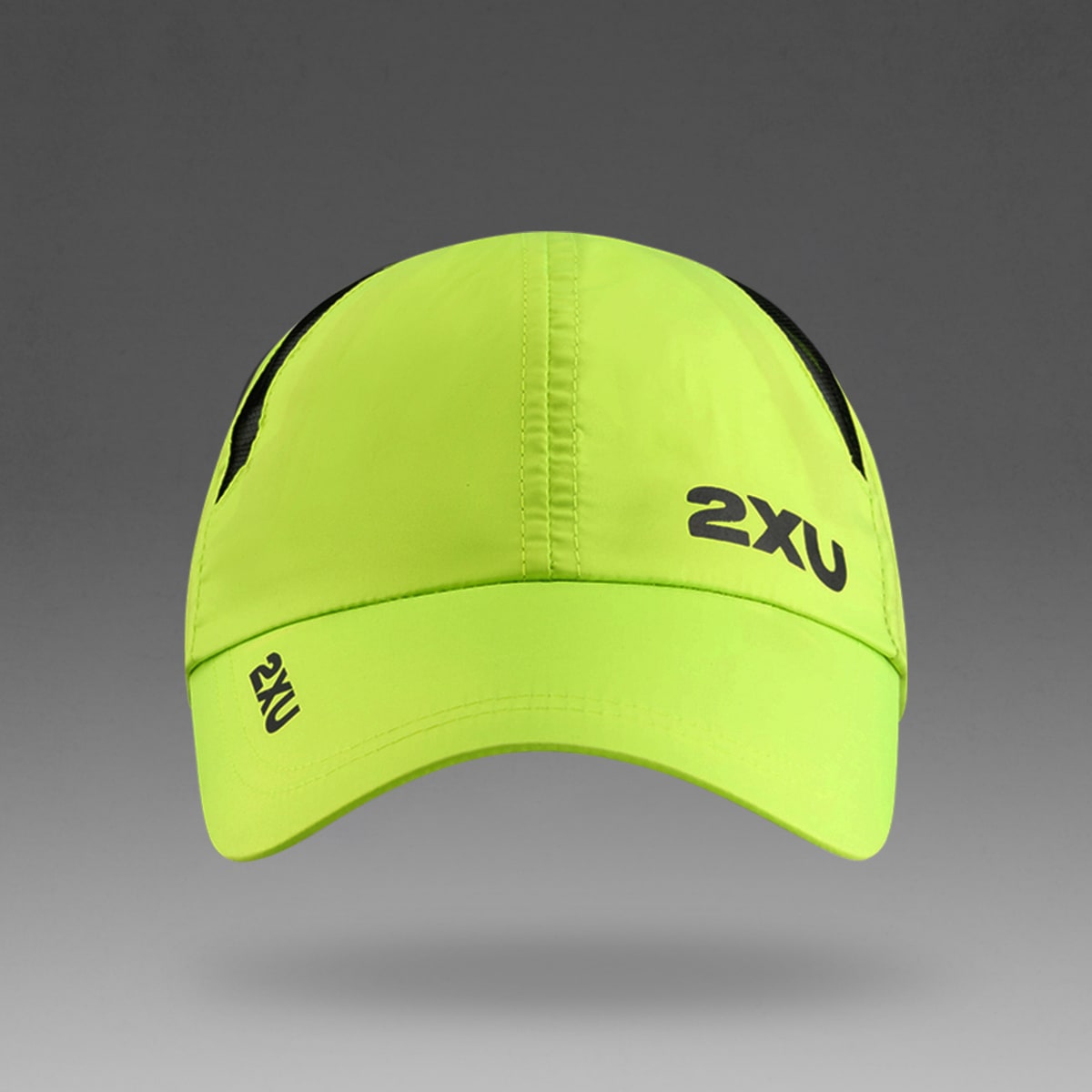 2XU Unisex Run Cap - Volt / Black