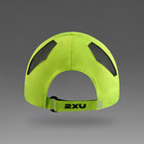 2XU Unisex Run Cap - Volt / Black