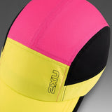2XU Unisex Light Speed Cap - Volt / Fuchsia