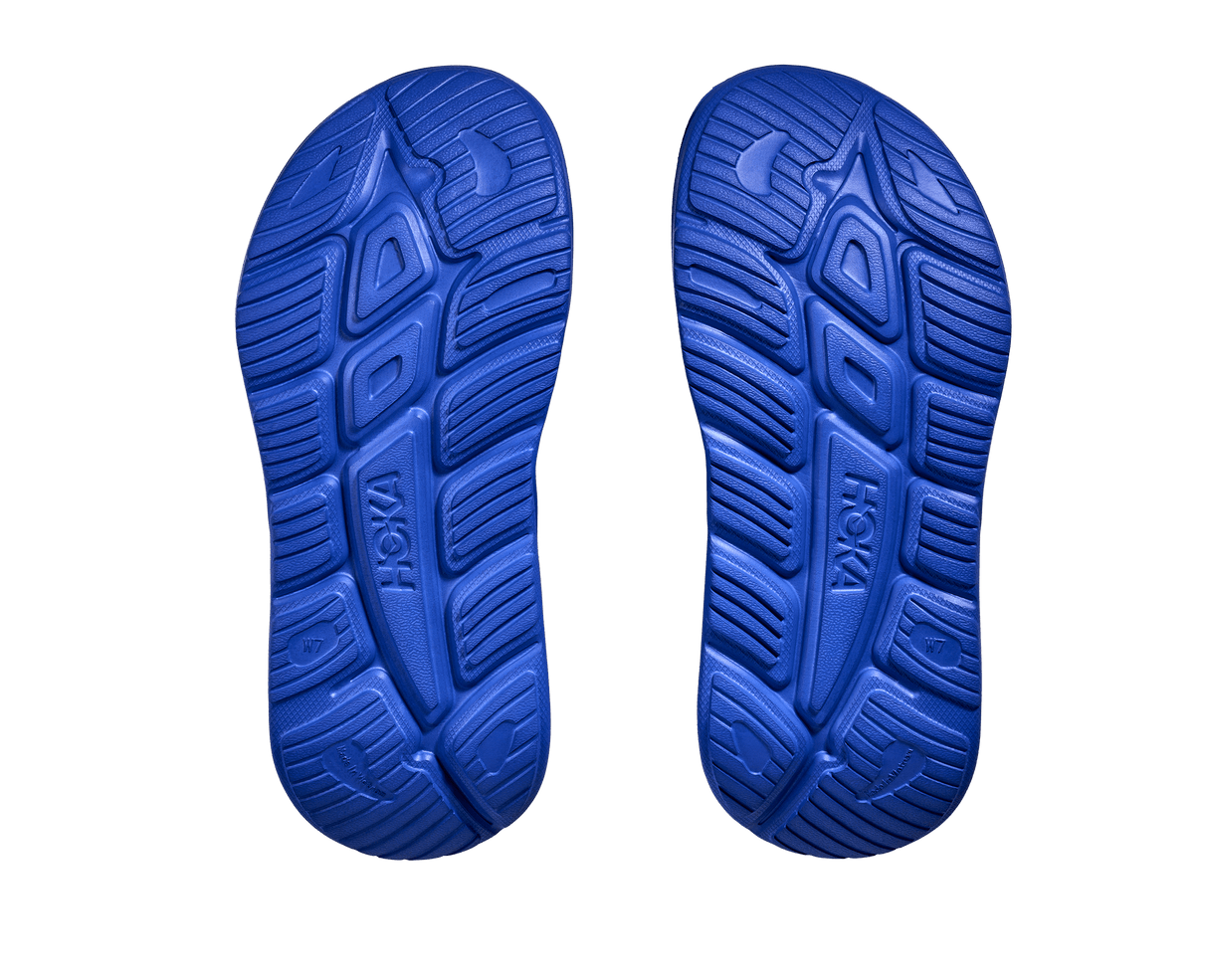 HOKA Unisex Ora Athletic Slide - Ultramarine / Skyward Blue