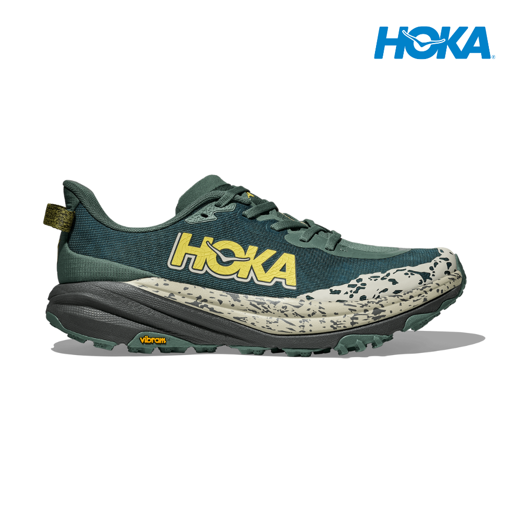 HOKA Men Speedgoat 6 Wide - Fern / Asphalt Grey