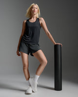 2XU Women Aero Mesh Singlet - Black / Silver Reflective