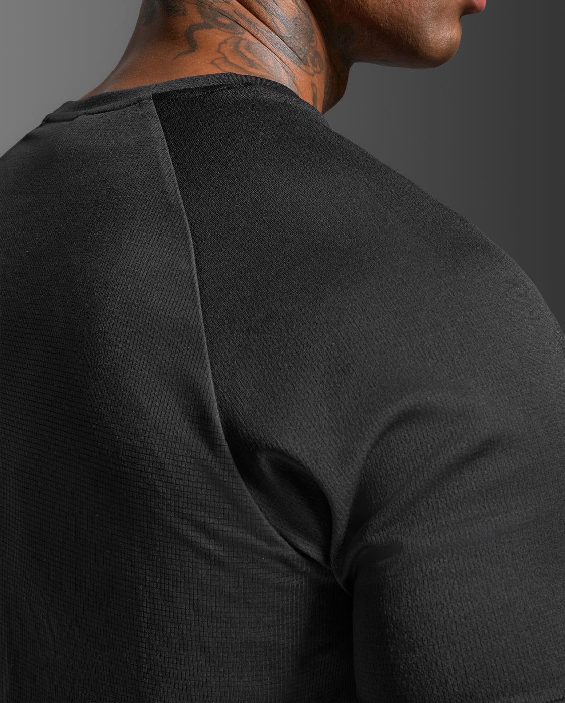 2XU Men Aero Mesh Tee - Black / Silver Reflective