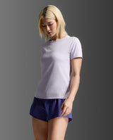 2XU Women Aero Mesh Tee - Virtual Violet / Violet Reflective