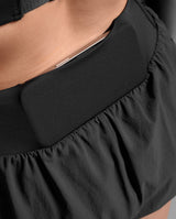 2XU Women Light Speed Hi-Rise 3 Inch Short - Black / Black Reflective