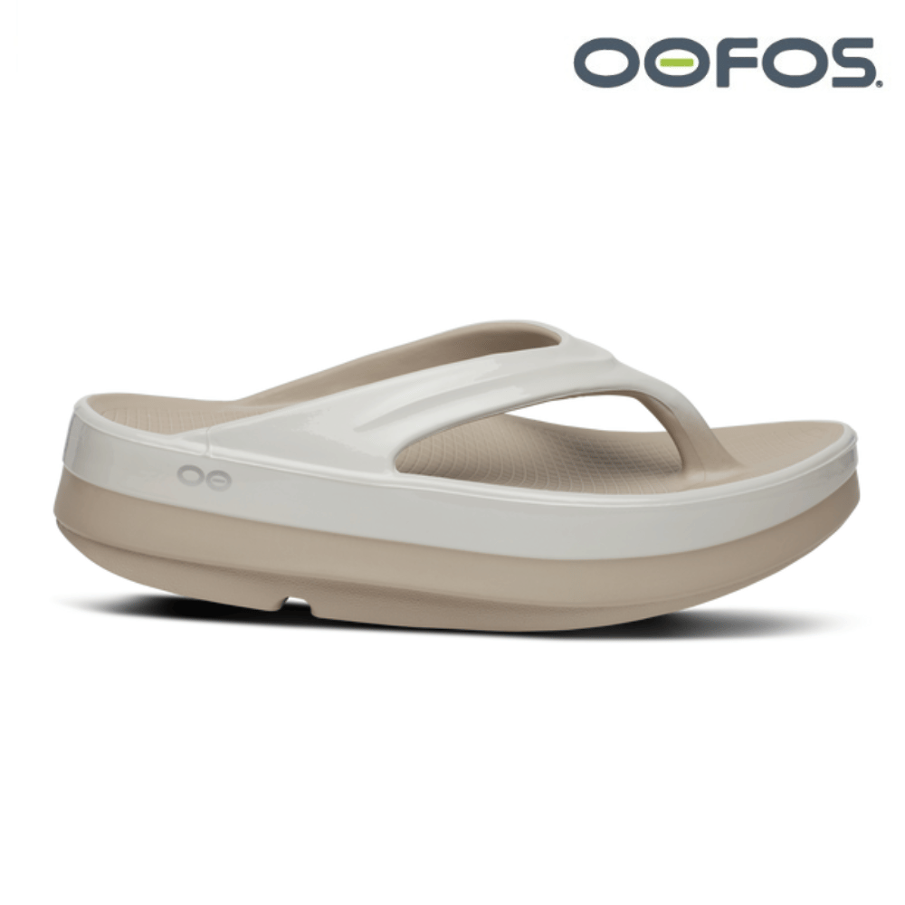 OOFOS Women OOmega Luxe Sandal - Nomad Oyster