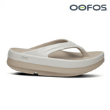 OOFOS Women OOmega Luxe Sandal - Nomad Oyster
