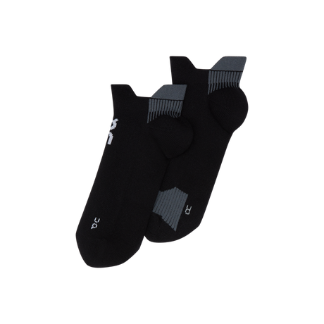 On Unisex Performance Run Sock Low - Black / Eclipse